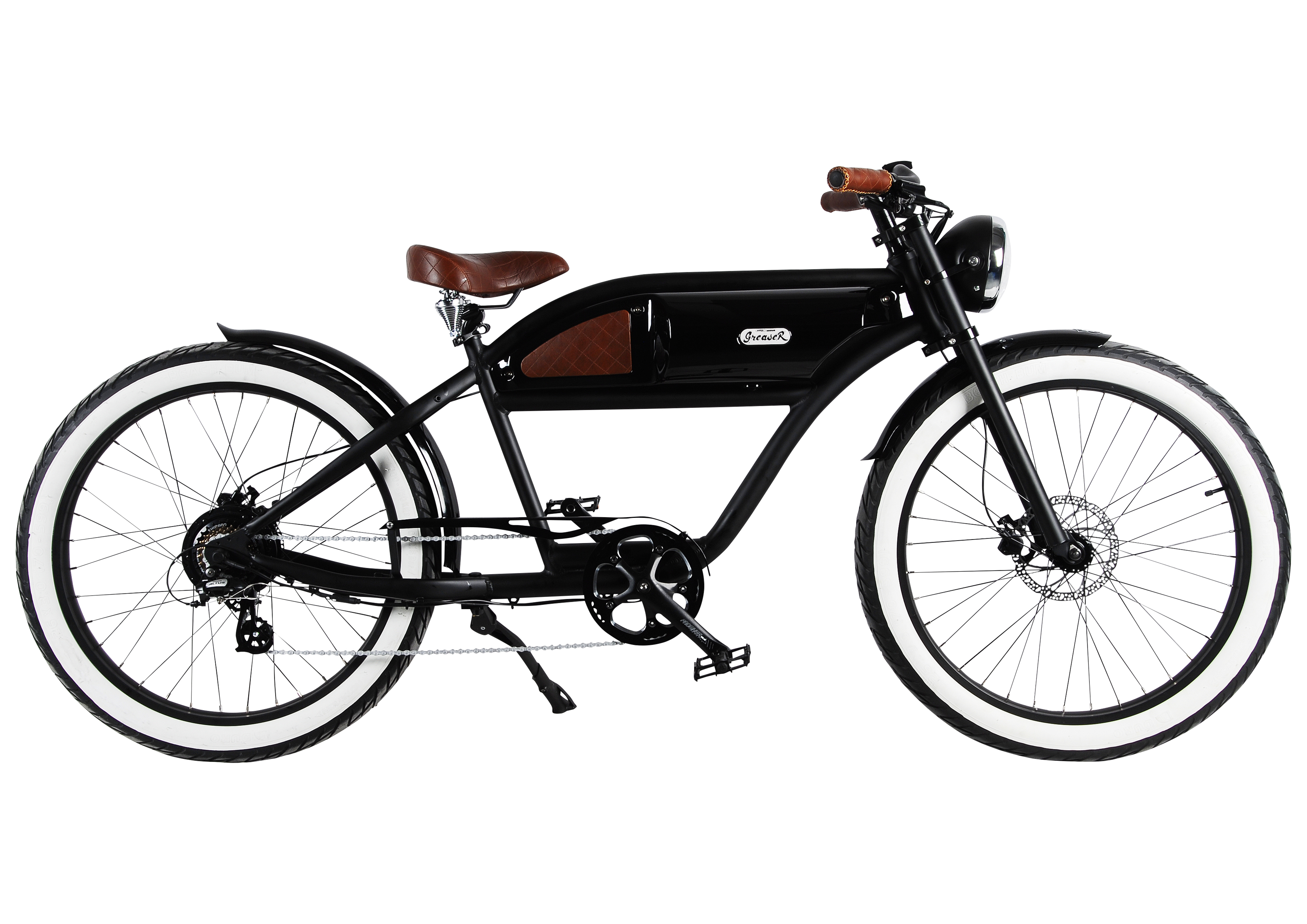 Vintage Electric Bike by Michael Blast 