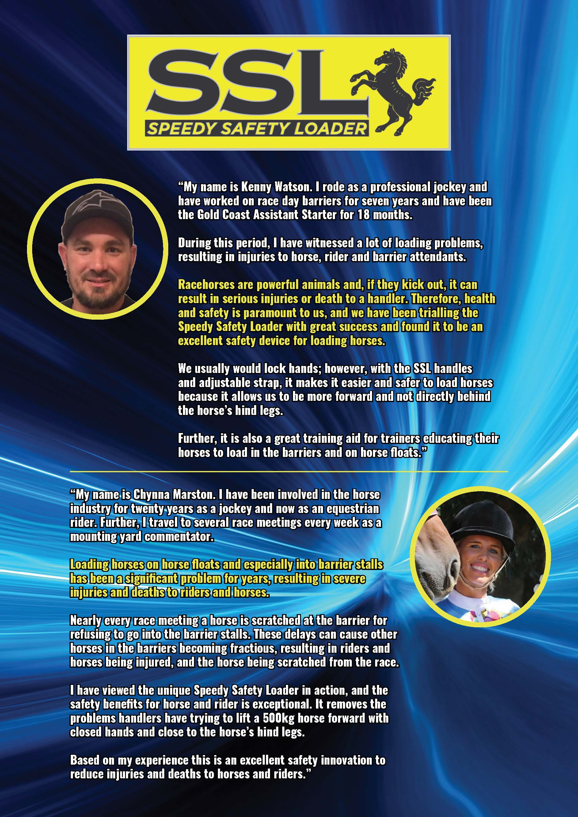 Speedy Safety Loader (SSL) - Good Design