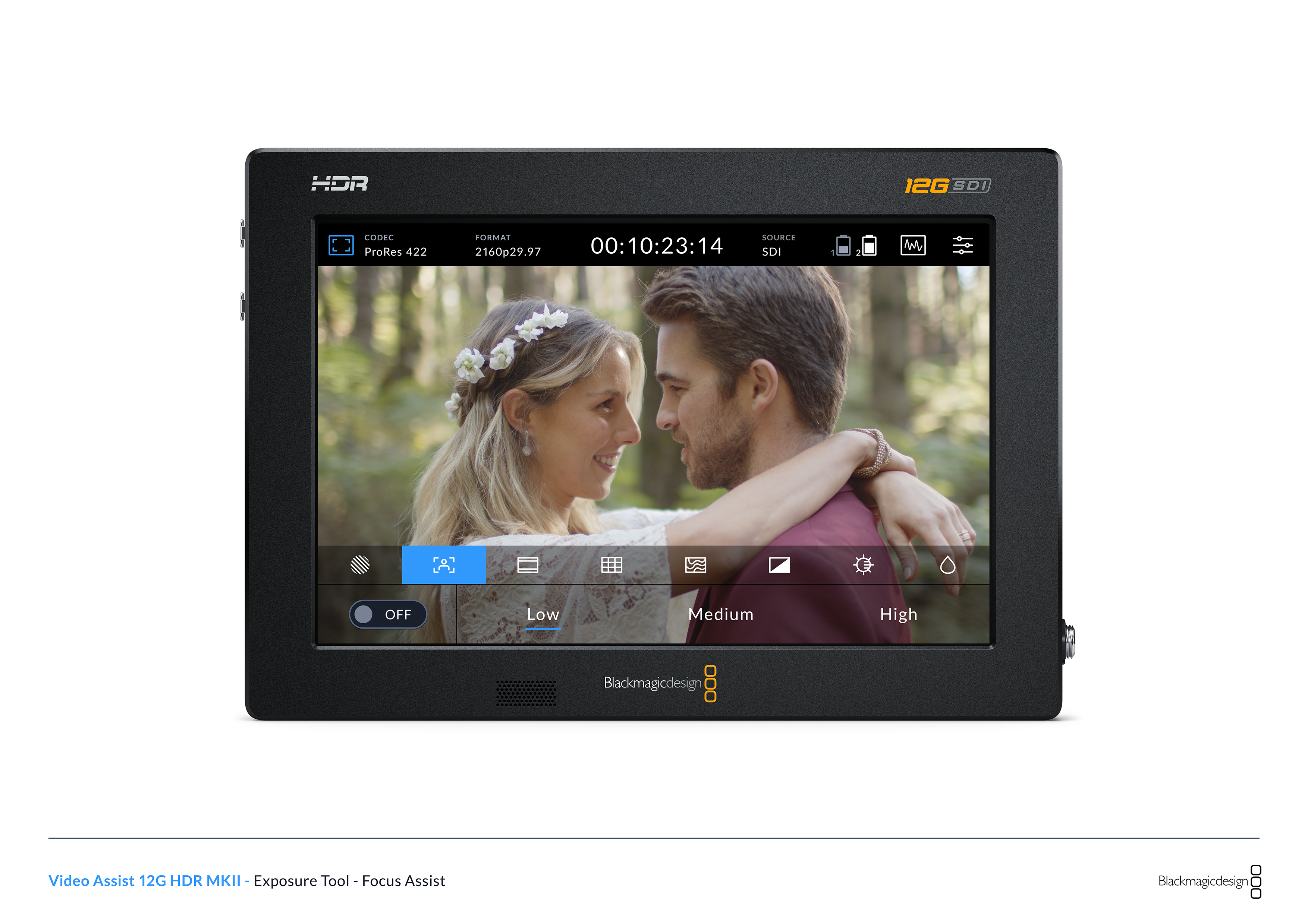 Video Support Tools Video Assist 12G HDR MKII - Good Design
