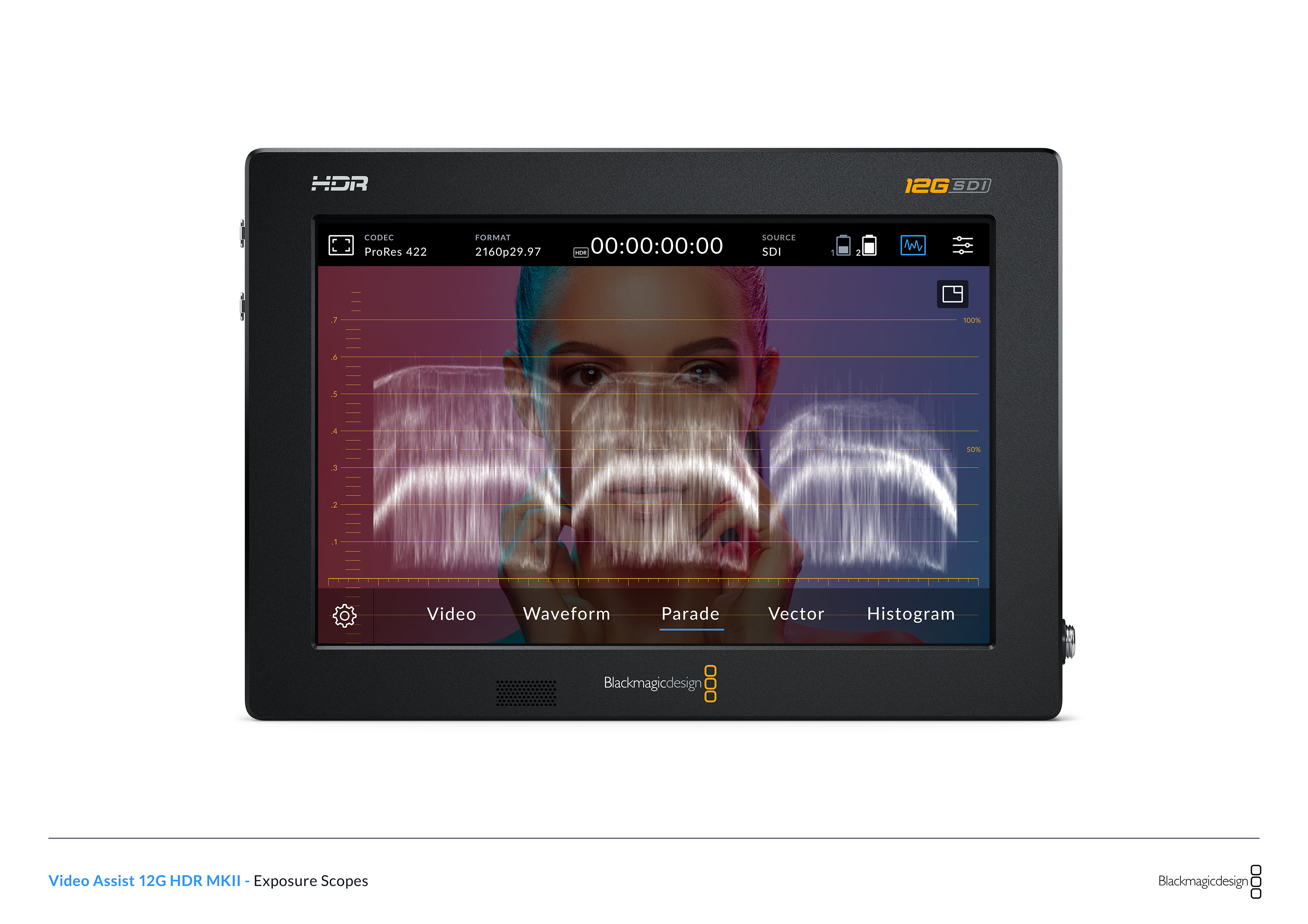 Video Support Tools Video Assist 12G HDR MKII - Good Design