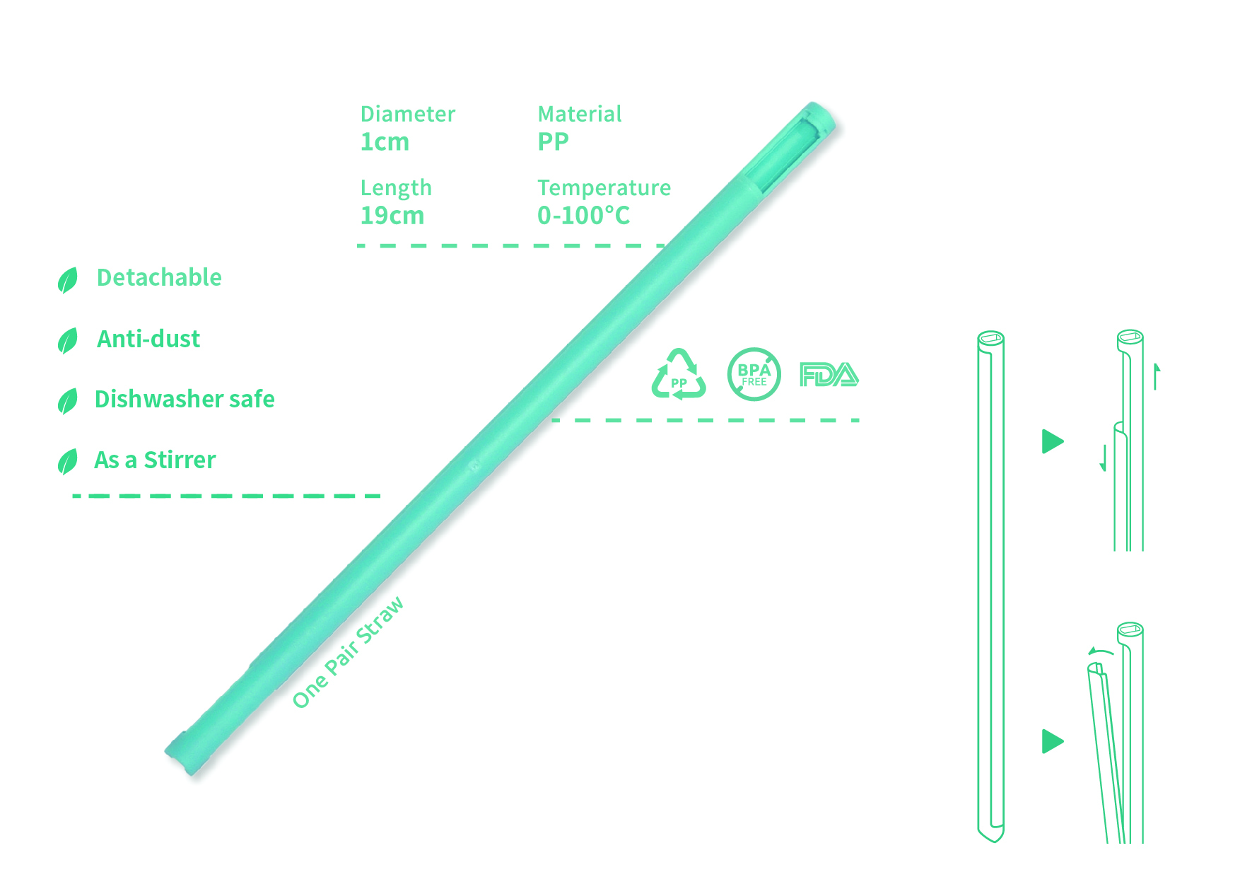 One Pair Straw - Good Design