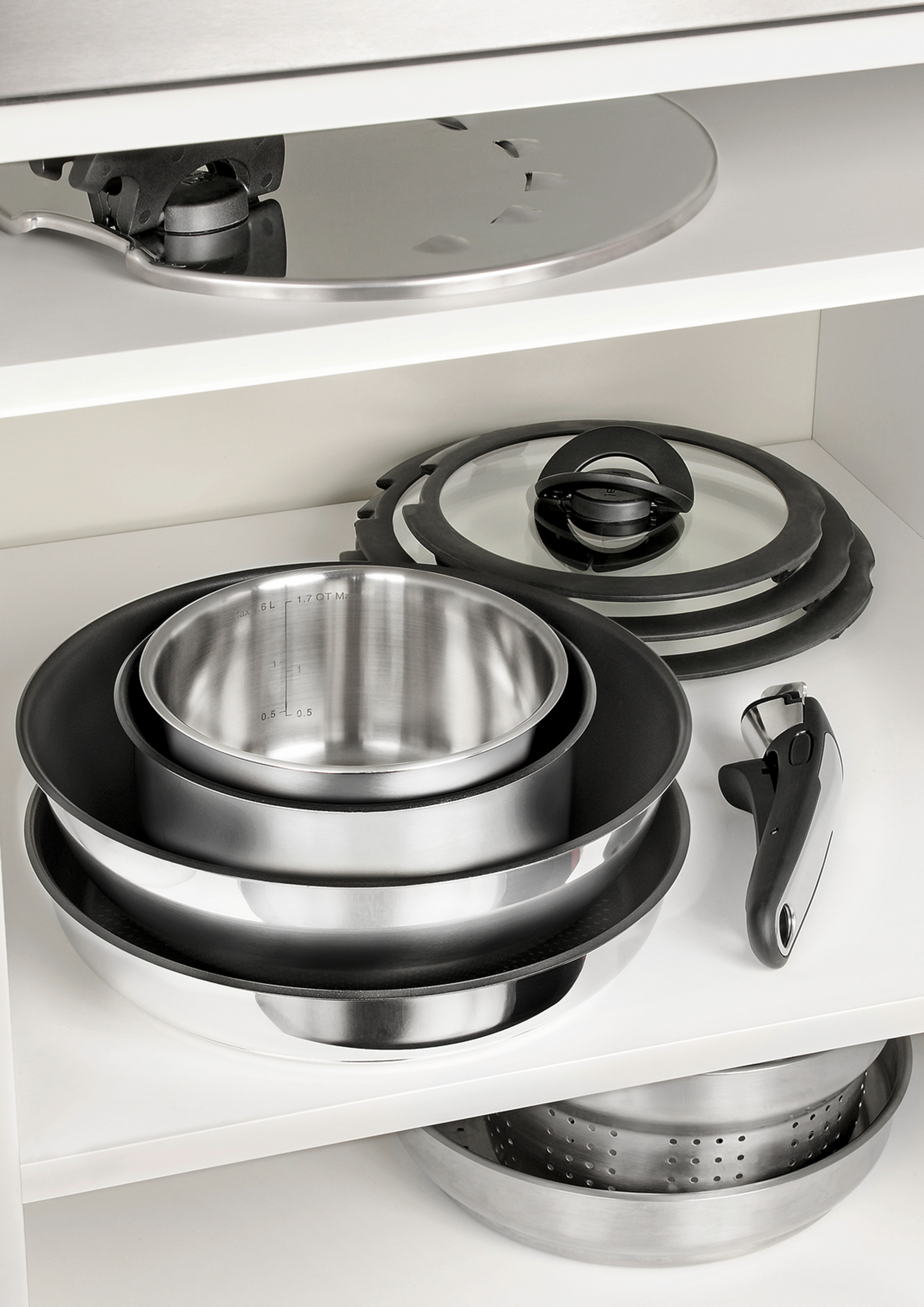 Tefal Ingenio Preference Stainless Steel 13pc Set - Good Design