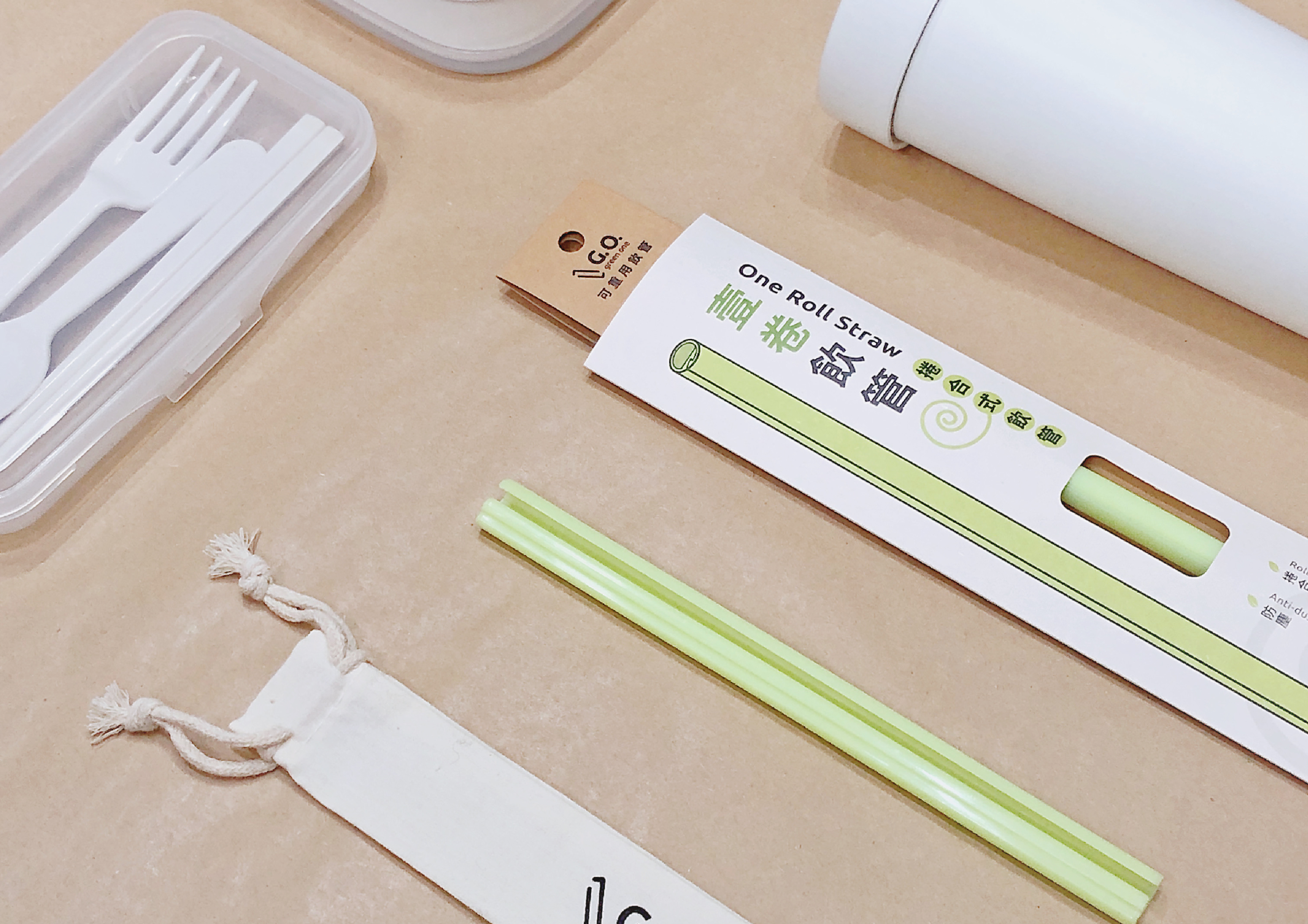 One Roll Straw - Good Design