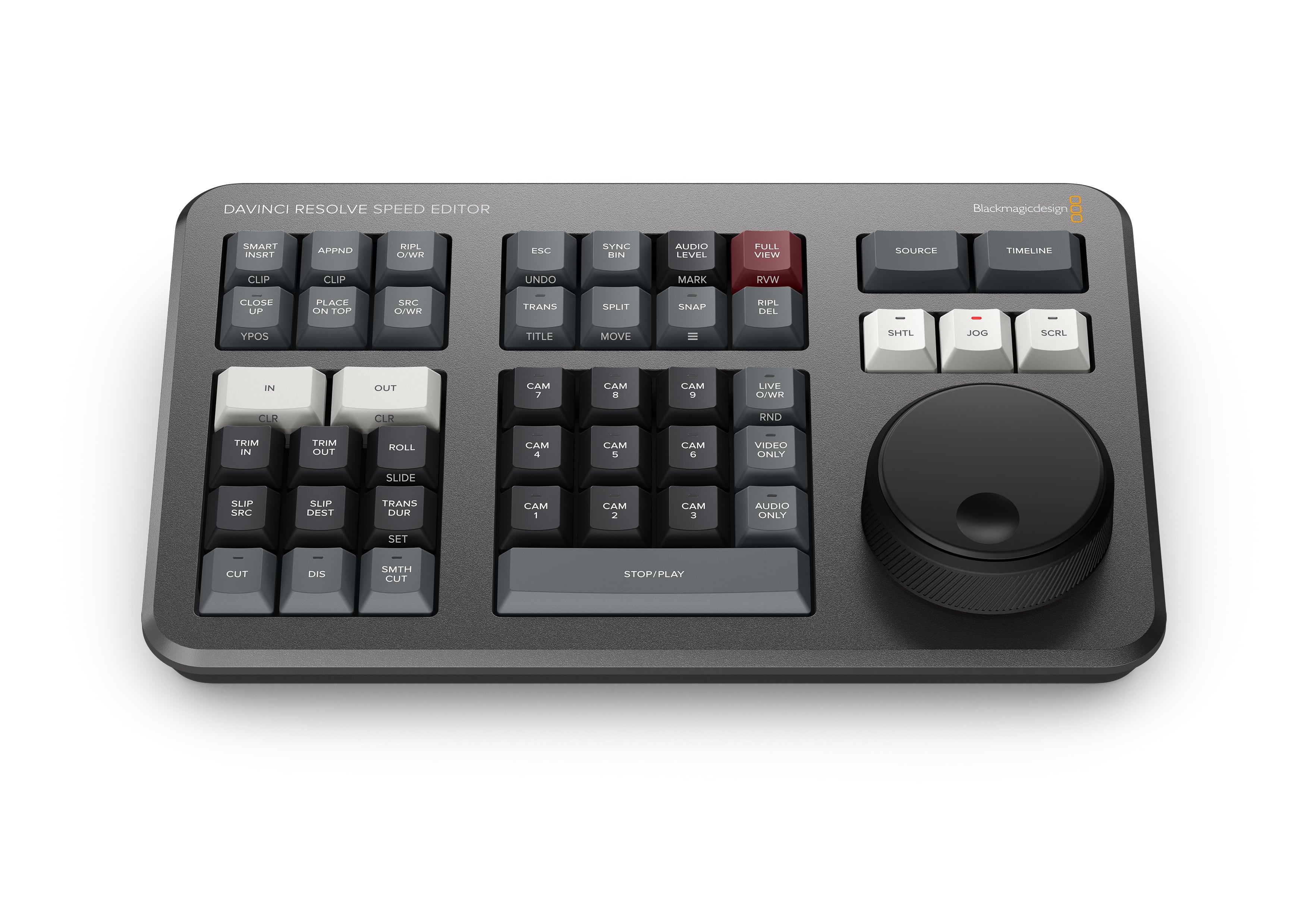 blackmagic davinci resolve speed editor keyboard