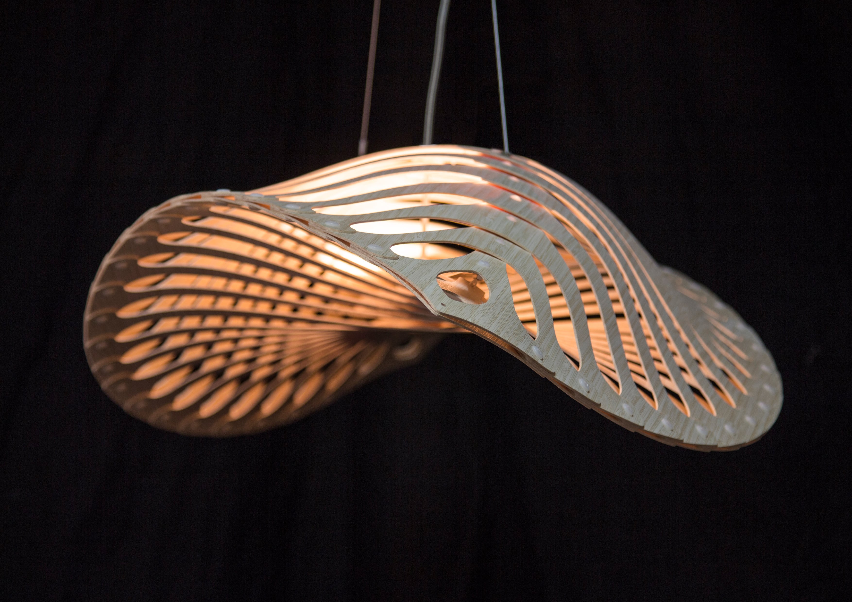 Lighting shell. David Trubridge. David Trubridge Navicula | подвесной светильник. Параметрическая люстра. Светильник в виде ската.